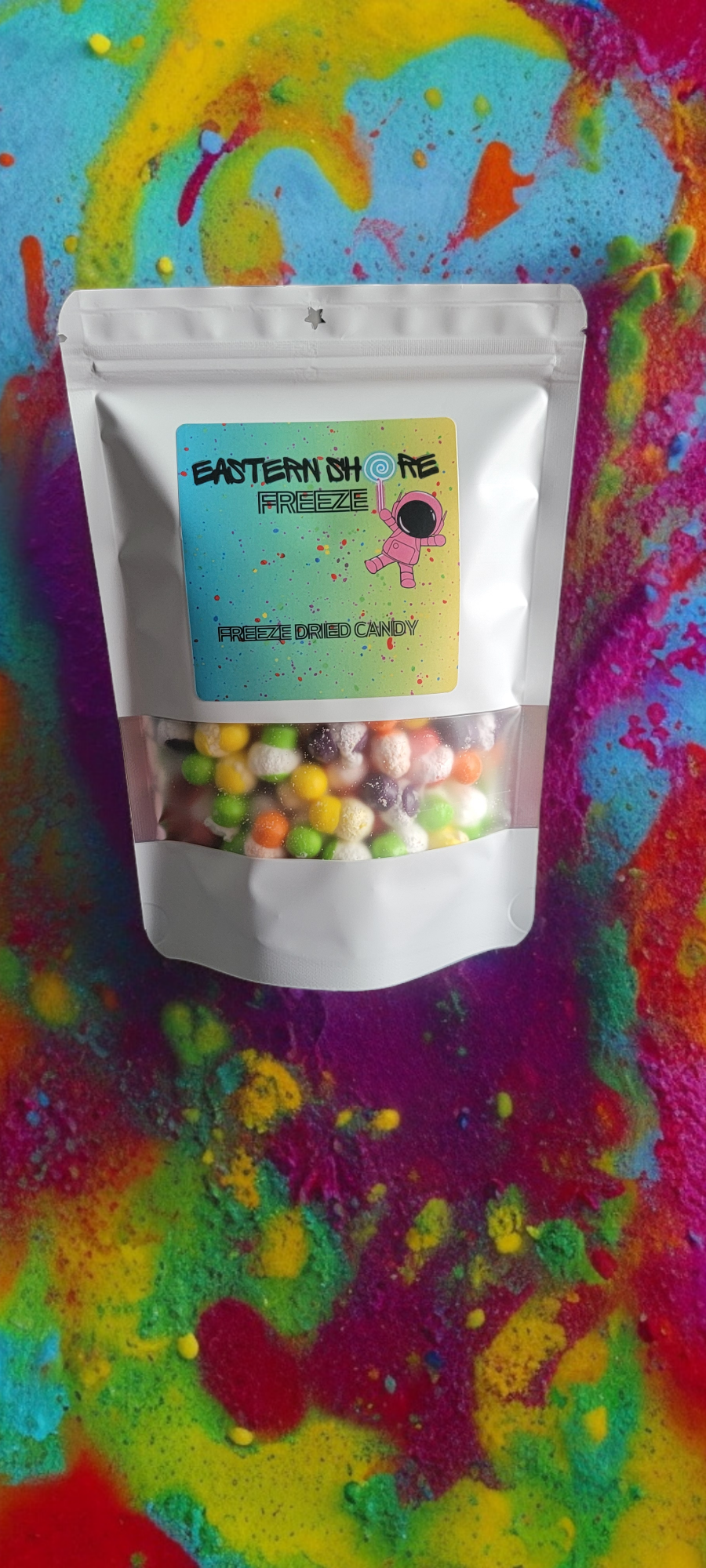 Freeze Dried Astronaut Popcorn (Chewy SweetTartz)