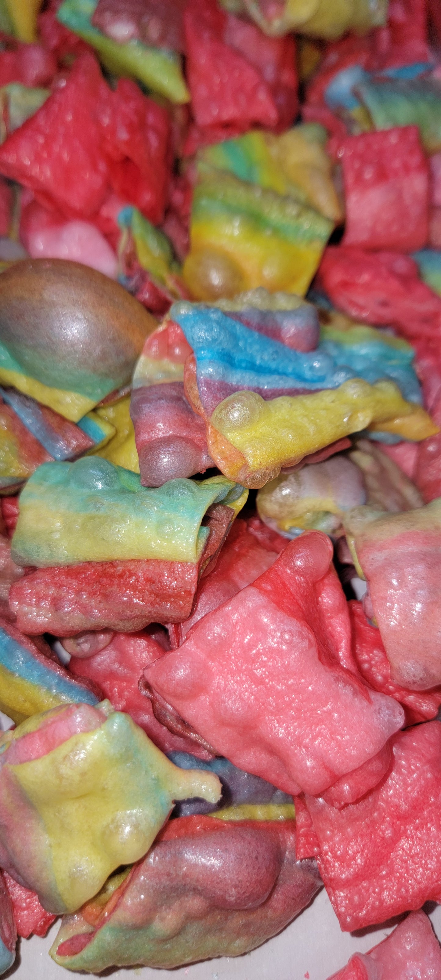 Freeze Dried Fruity Martian Logs (Fruit Roll-Ups)