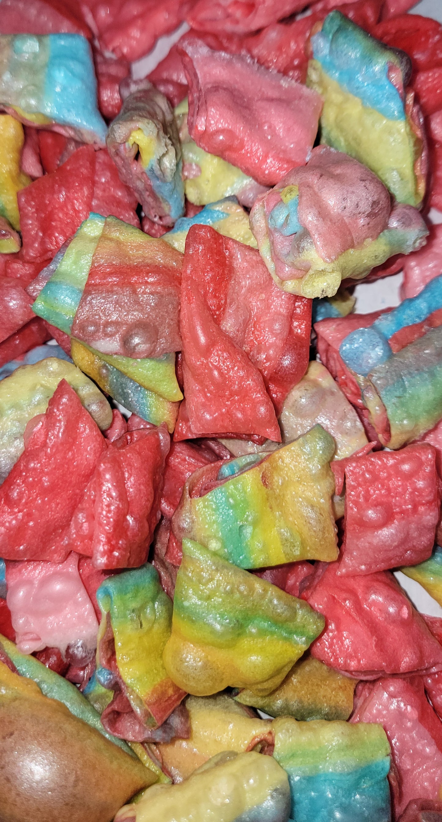 Freeze Dried Fruity Martian Logs (Fruit Roll-Ups)