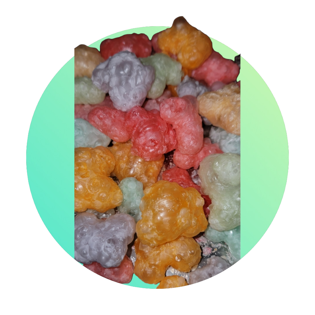 Freeze Dried Crunchy Space Bears (Gummi Bears)