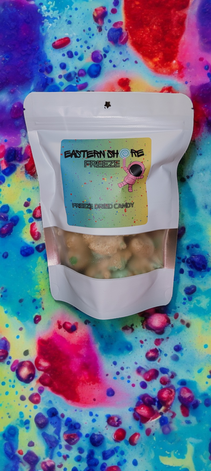 Freeze Dried Asteroid Bites (Caramel Apple Pops)