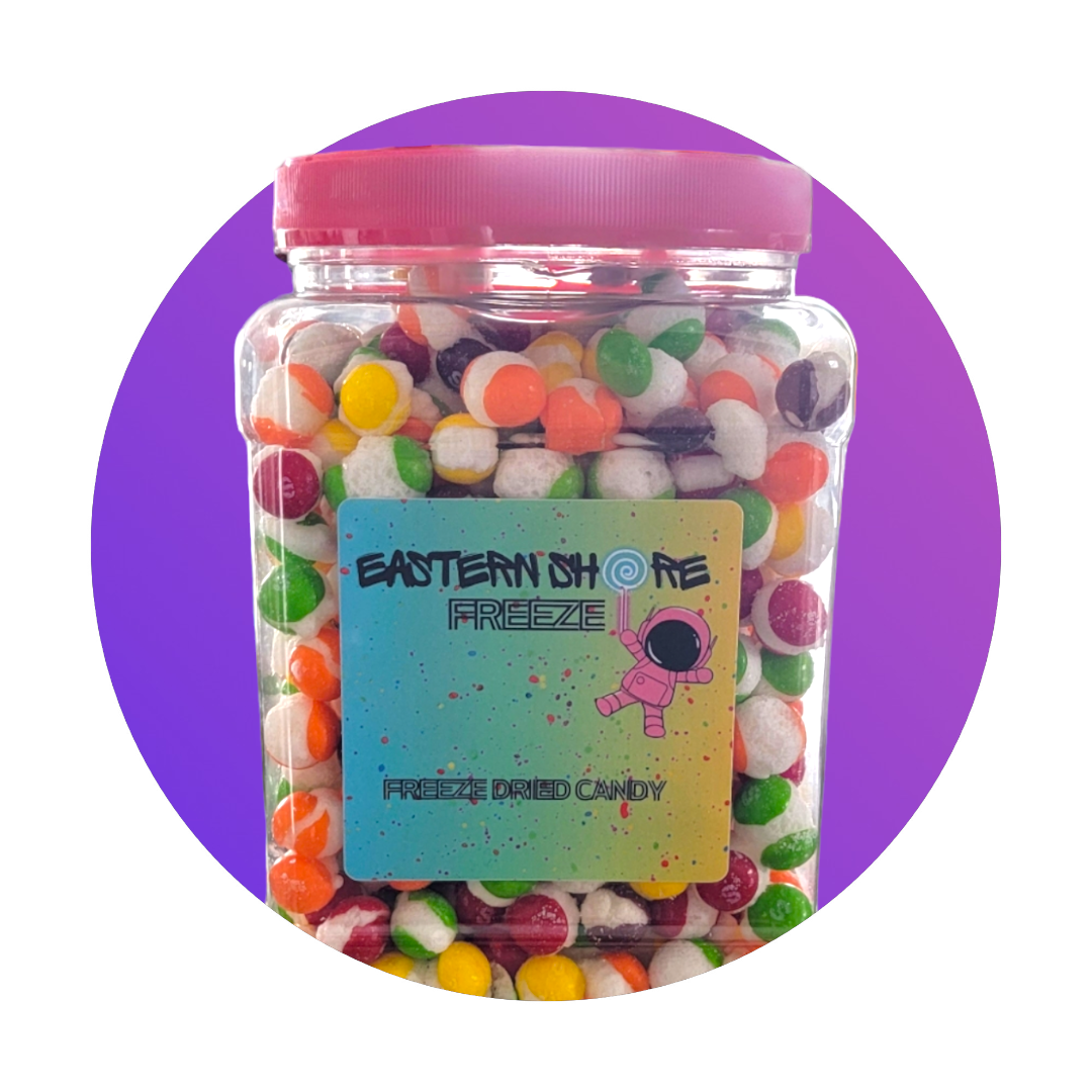 Freeze Dried Skittie Bites (Jar)