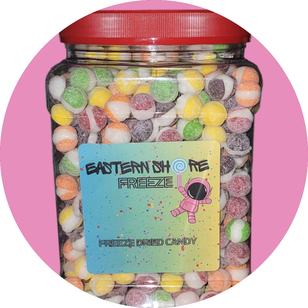 Freeze Dried Skittie Bites (Jar)