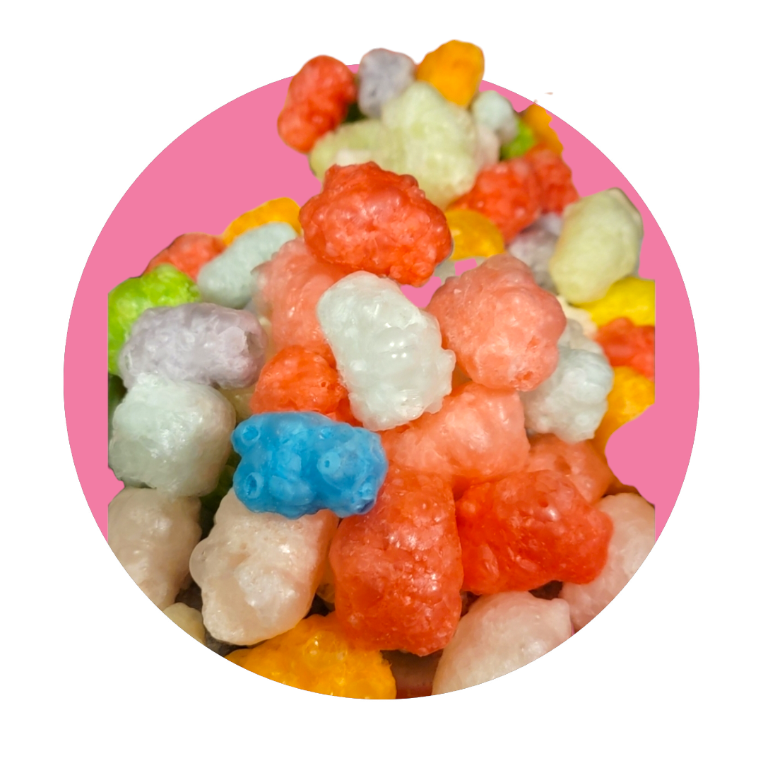 Freeze Dried Crunchy Space Bears (Gummi Bears)