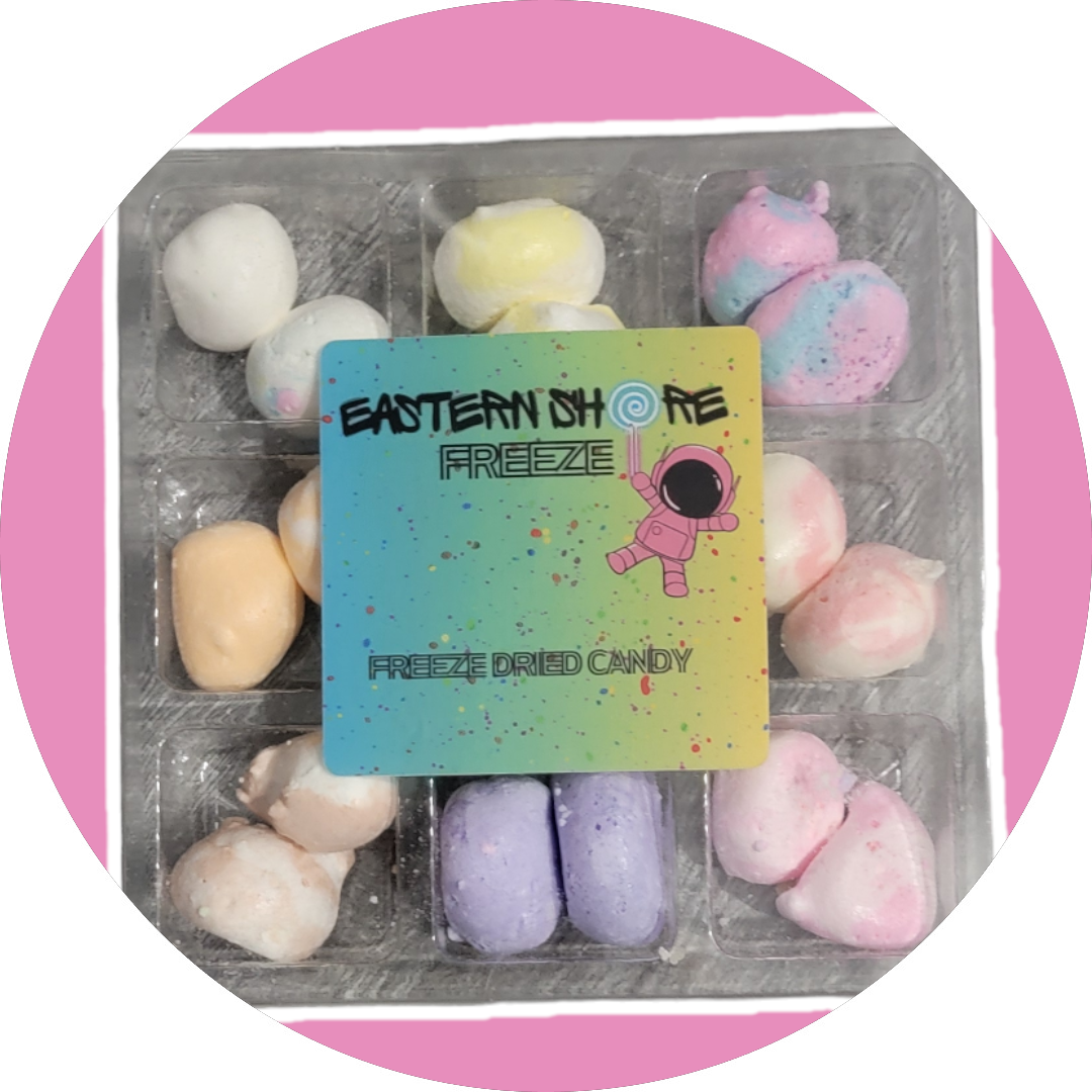 Freeze Dried Salt Water Taffy Sampler