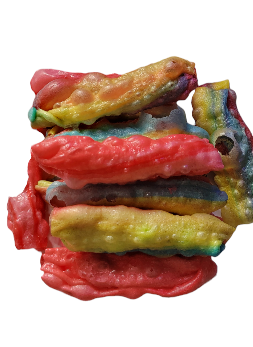 Freeze Dried Fruity Martian Logs (Fruit Roll-Ups)