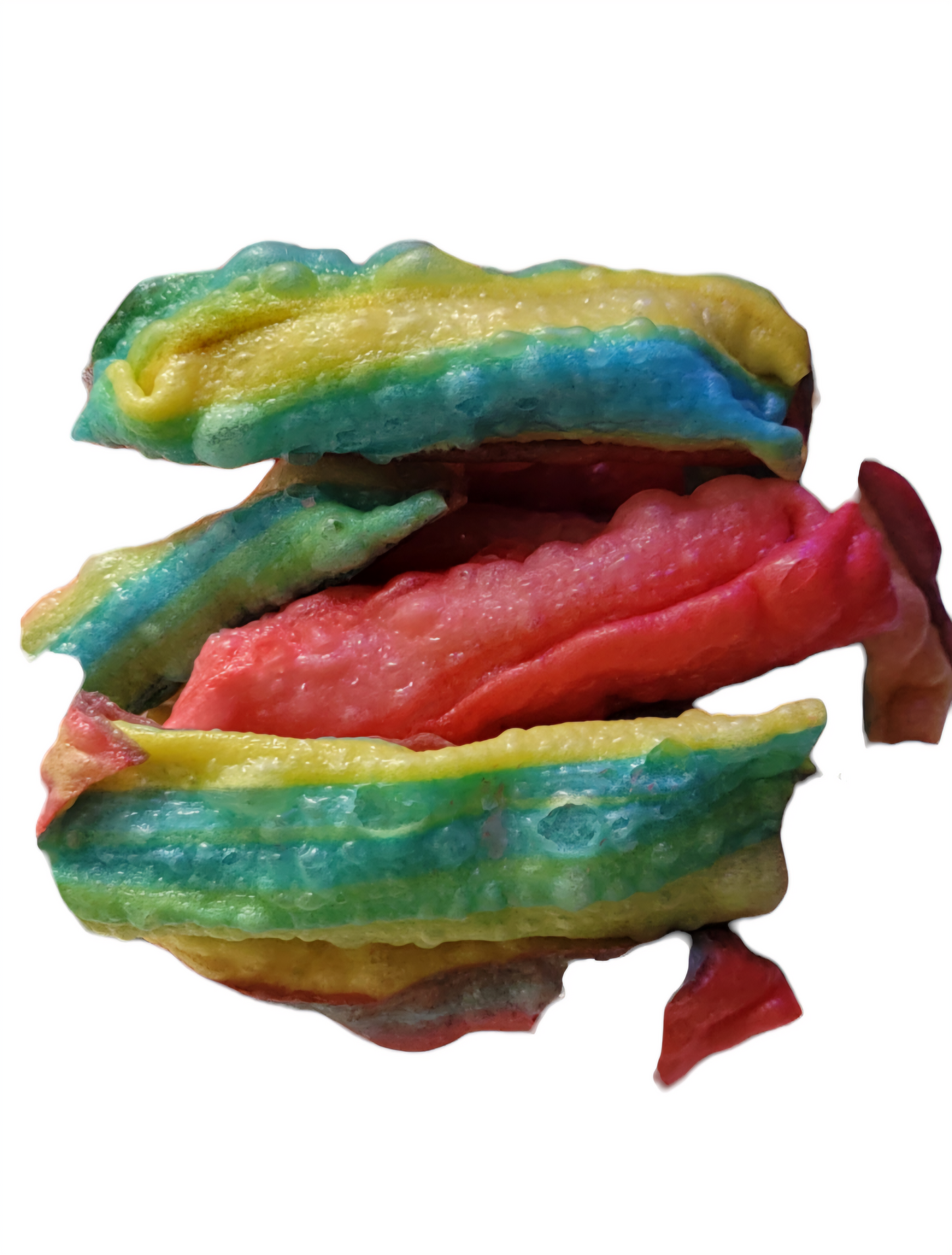 Freeze Dried Fruity Martian Logs (Fruit Roll-Ups)