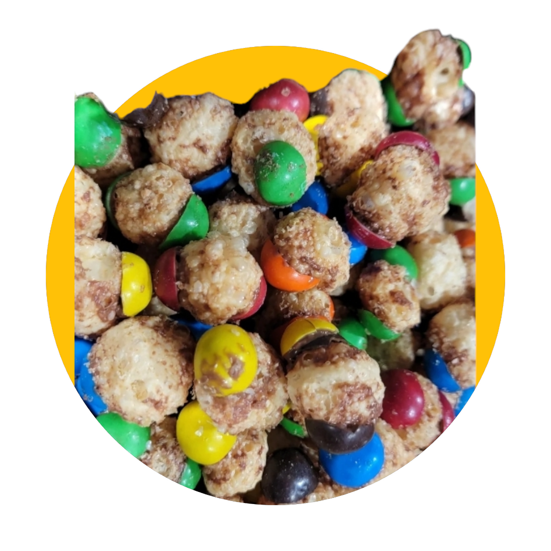 Freeze Dried Caramel Chocolate Crunch (Caramel M&M's)