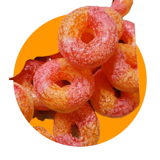 Freeze Dried Martian Holes (Peach Rings)