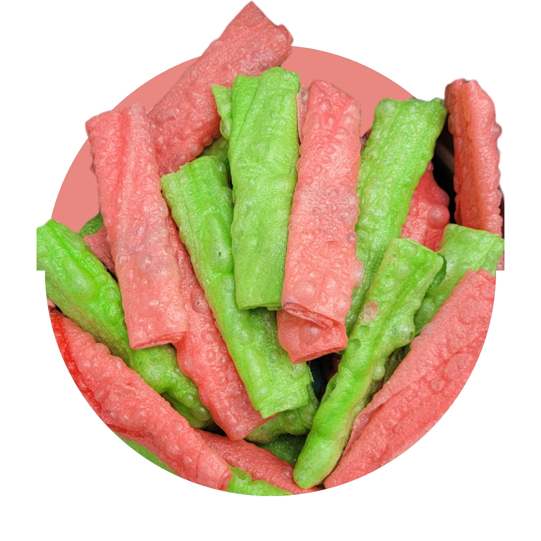 Freeze Dried Fruity Martian Logs (Fruit Roll-Ups)