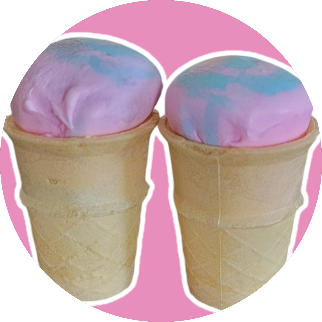 Freeze Dried Salt Water Taffy Cones