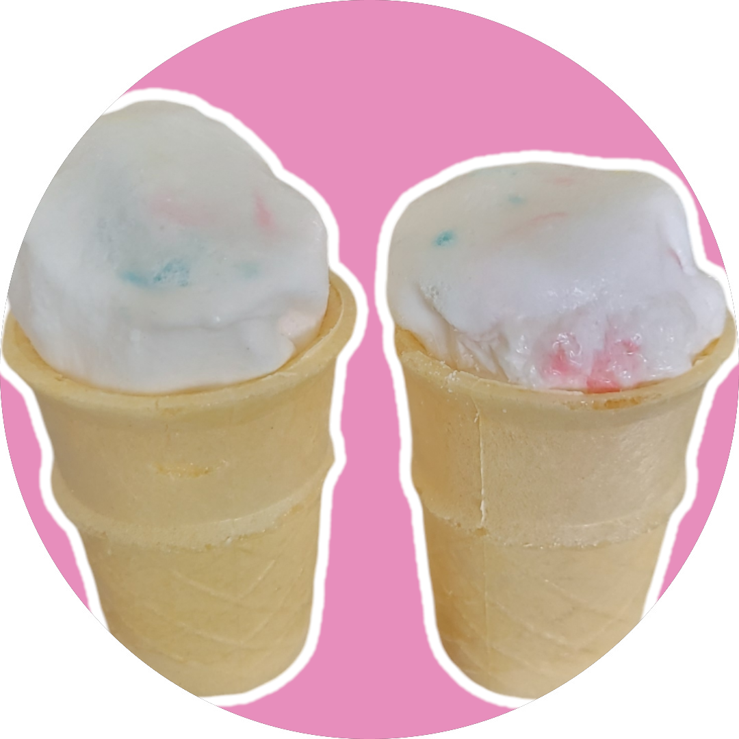 Freeze Dried Salt Water Taffy Cones