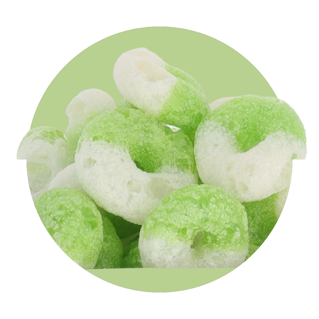 Freeze Dried Martian Holes (Gummi Rings)