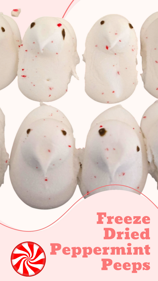 Freeze Dried Peppermint Peeps