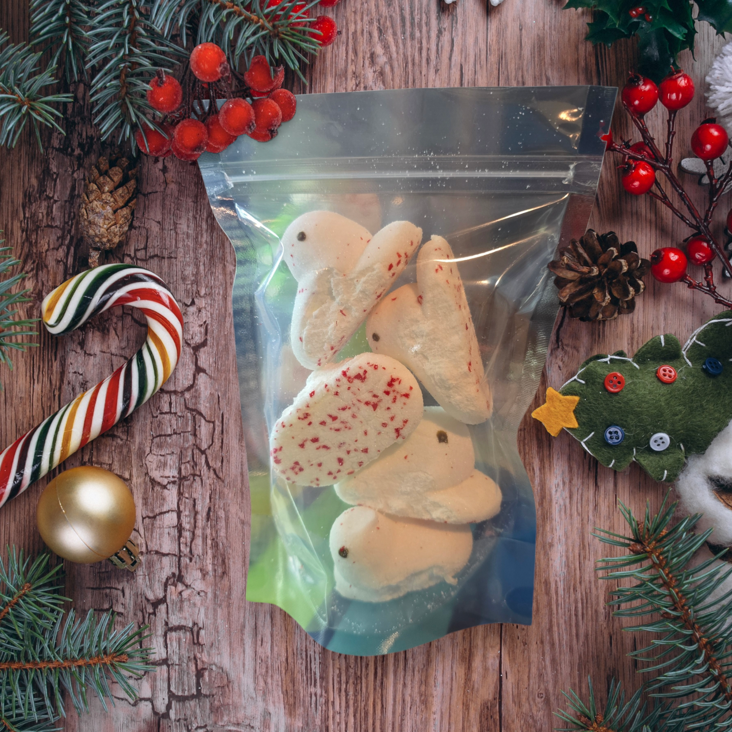 Freeze Dried Peppermint Peeps