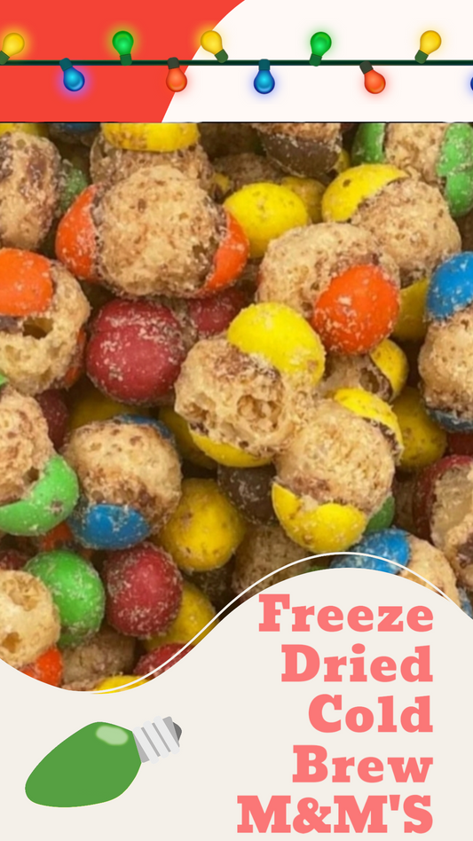 Freeze Dried Cold Brew Crunch (Cold Brew M&M's)