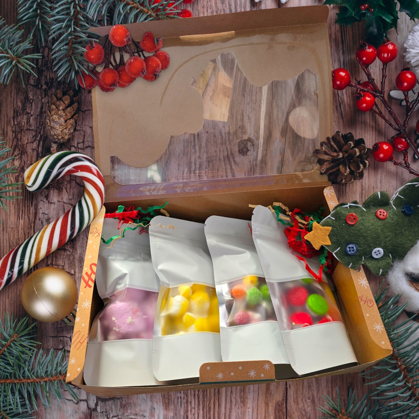 Freeze Dried Christmas Candy Box