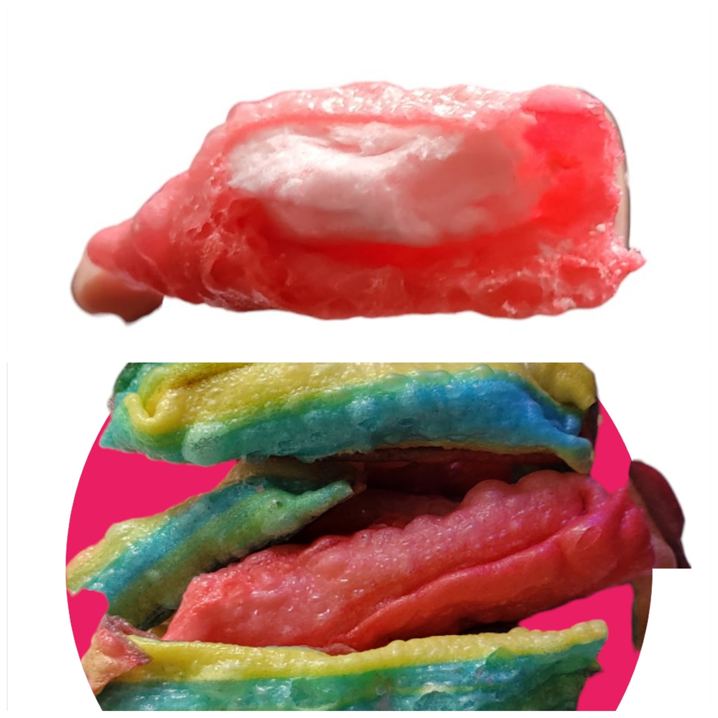 Freeze Dried Fruity Martian Logs (Fruit Roll-Ups)