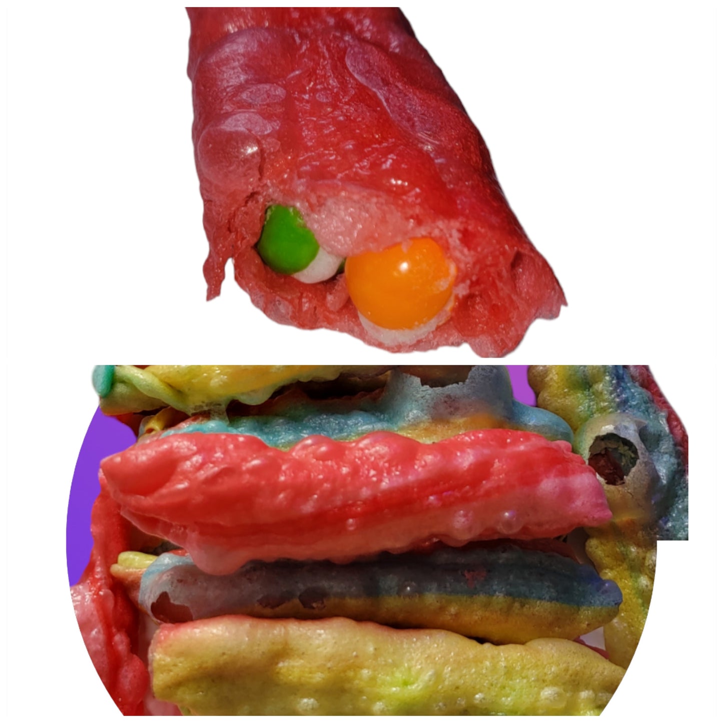 Freeze Dried Fruity Martian Logs (Fruit Roll-Ups)