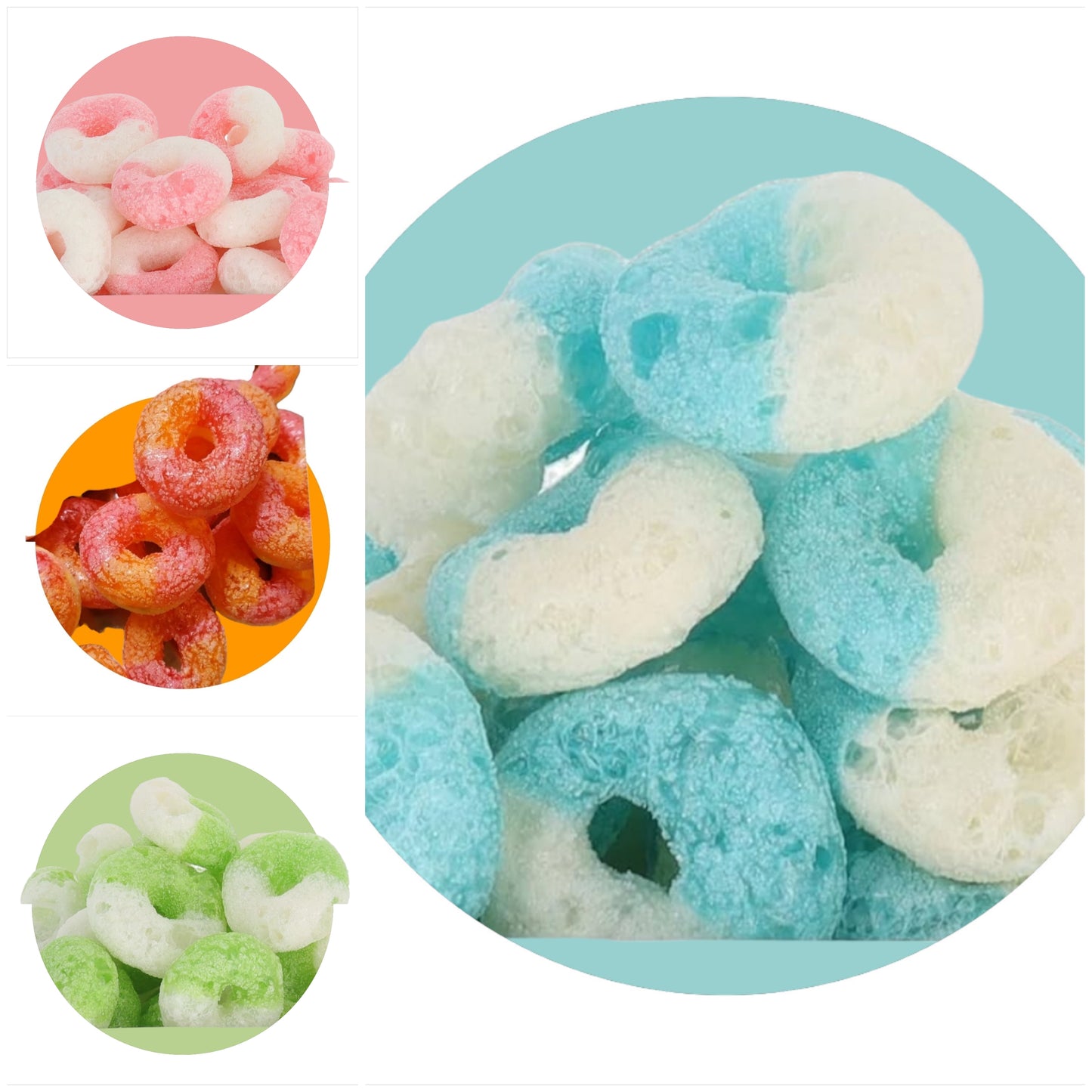 Freeze Dried Martian Holes (Gummi Rings)