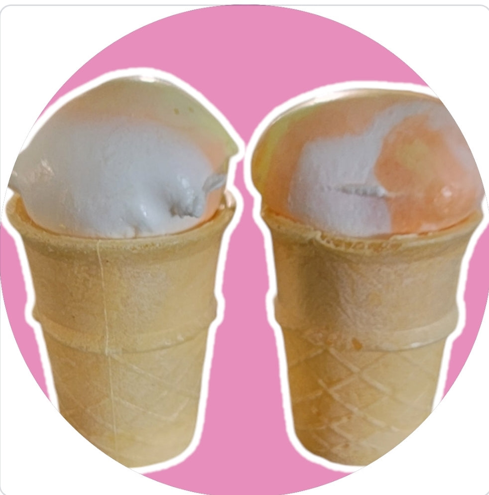 Freeze Dried Salt Water Taffy Cones