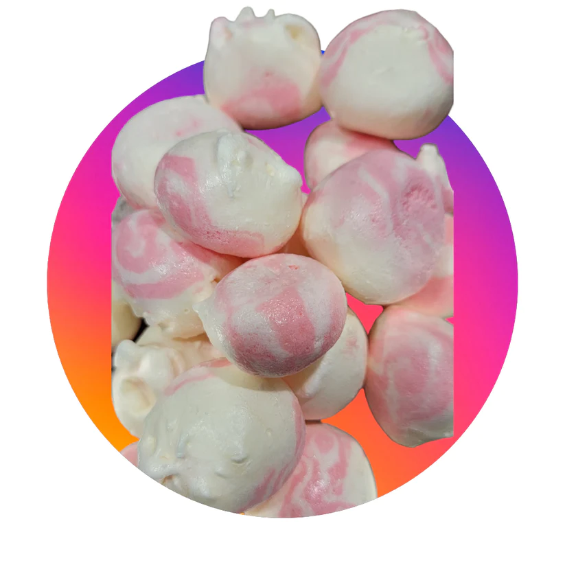 Freeze Dried Salt Water Taffy Cones