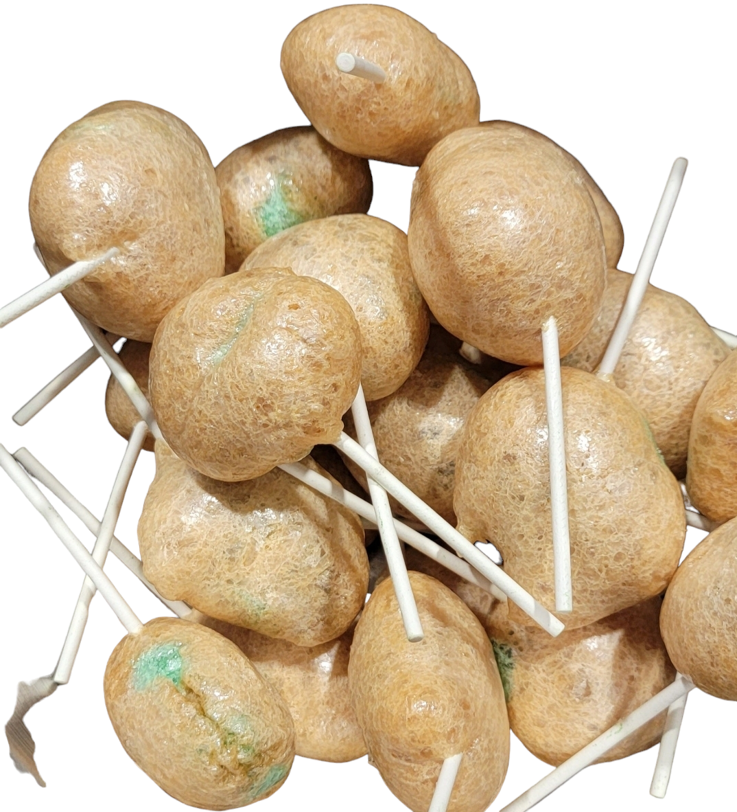 Freeze Dried Asteroid Pops (Caramel Apple Pops)