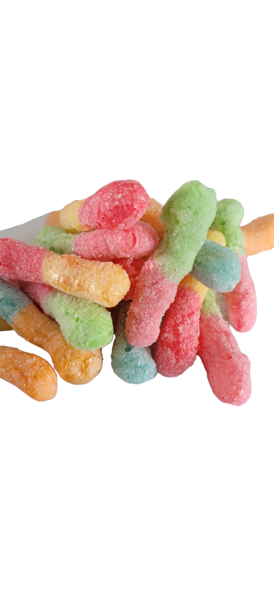 Freeze Dried Sour Space Worms (Gummi Worms)