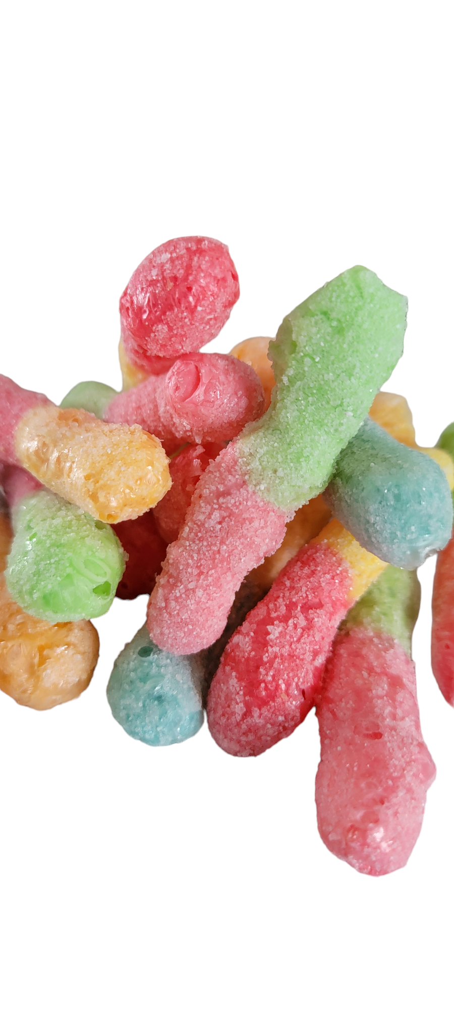 Freeze Dried Sour Space Worms (Gummi Worms)